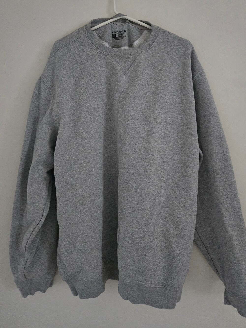 Carhartt Loose Fit Crewneck Sweatshirt Grey 2XL Tall